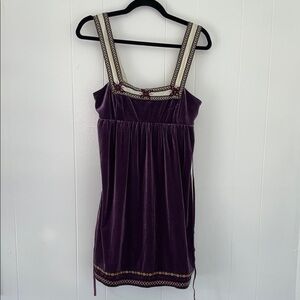 Free People Scandinavian Velvet Dress